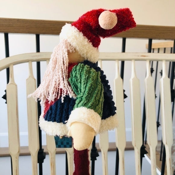 RUSTIC Christmas Santa, Christmas Decor, Very Good Condition - Picture 5 of 11